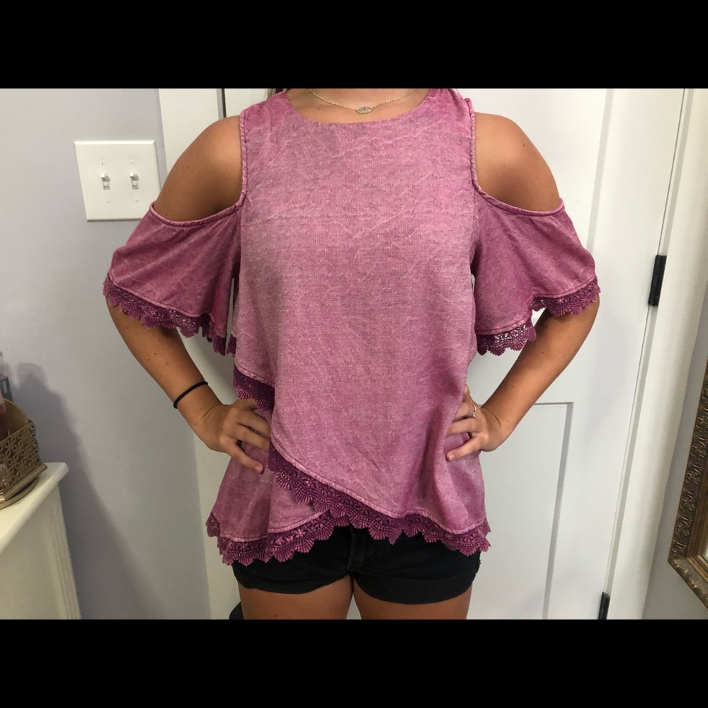 off the shoulder top